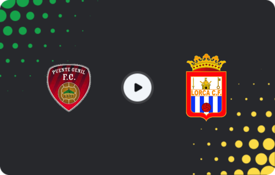 Where to watch Puente Genil — Lorca Deportiva, Segunda Federación - Group 4, 11.01.2026