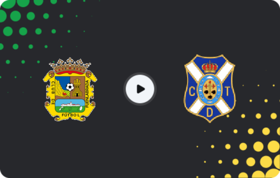 Where to watch Fuenlabrada — Tenerife II, Segunda Federación - Group 5, 11.01.2026
