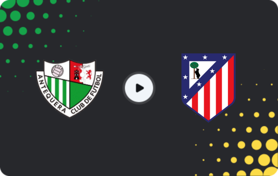 Where to watch Antequera — Atlético Madrid II, Primera Federación – Group 2, 11.01.2026
