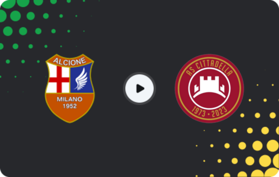 Where to watch Alcione — Cittadella, Serie C - Girone A, 11.01.2026