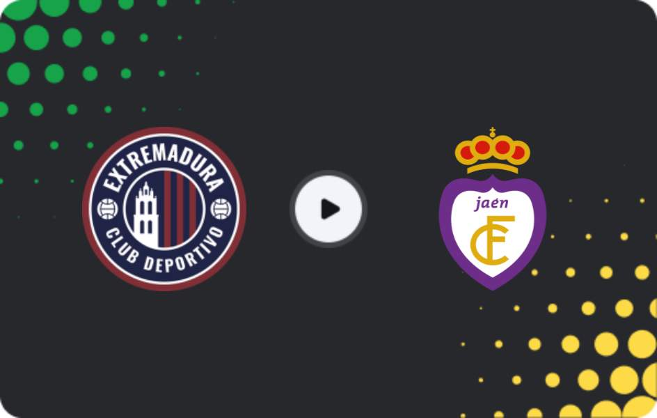 Where to watch Extremadura 1924 — Real Jaén, Segunda Federación - Group 4, 11.01.2026