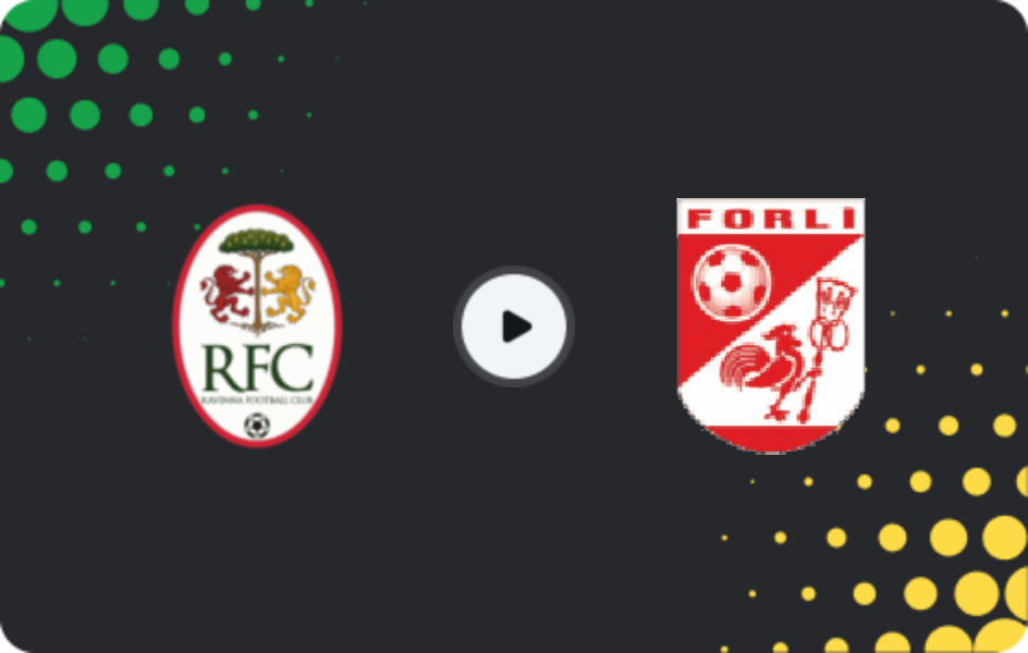 Where to watch Ravenna — Forli, Serie C - Girone B, 10.01.2026