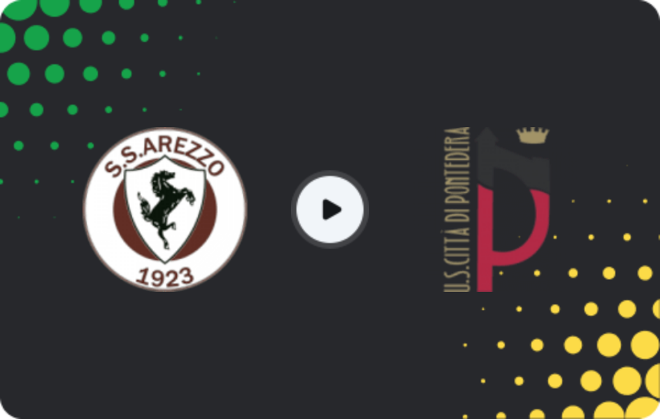 Where to watch Arezzo — Pontedera, Serie C - Girone B, 11.01.2026