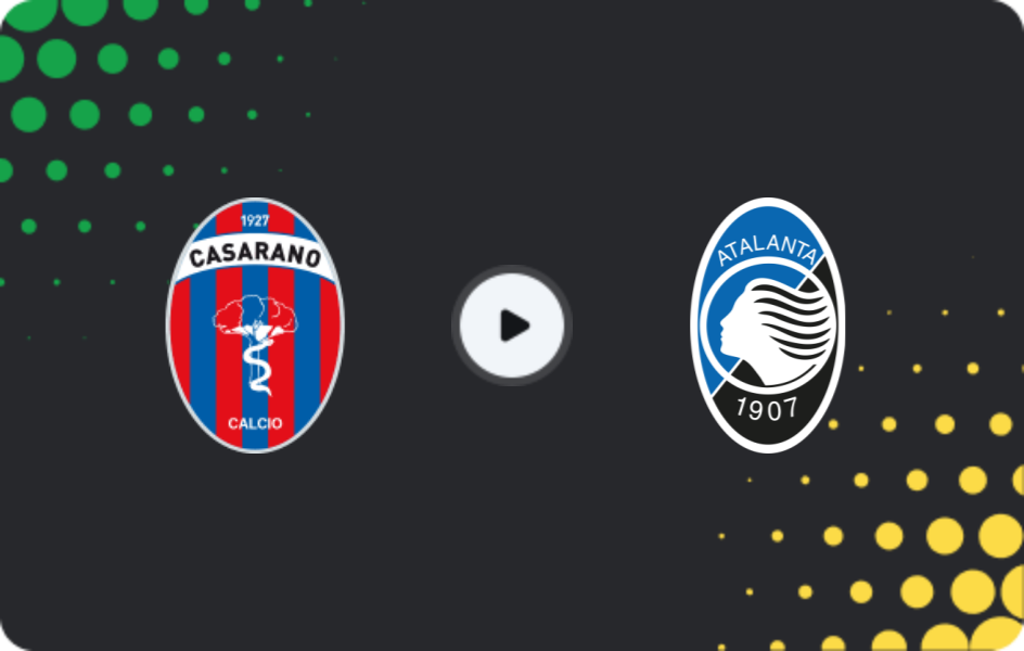 Where to watch Casarano — Atalanta II, Serie C - Girone C, 11.01.2026