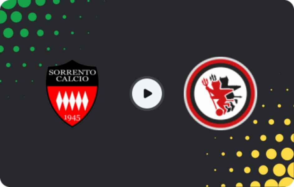 Where to watch Sorrento — Foggia, Serie C - Girone C, 10.01.2026