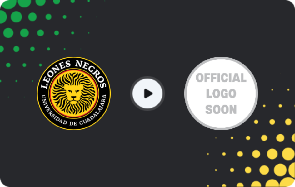 Where to watch Leones Negros UDG — CDS Tampico Madero, Liga de Expansión MX, 11.01.2026