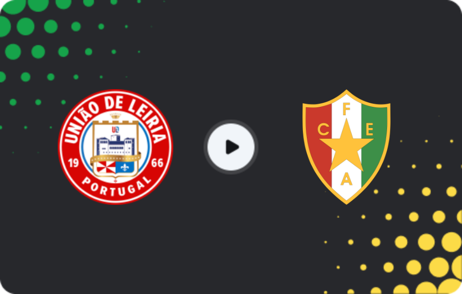 Where to watch União Leiria U23 — Estrela U23, Liga Revelação U23, 14.01.2026