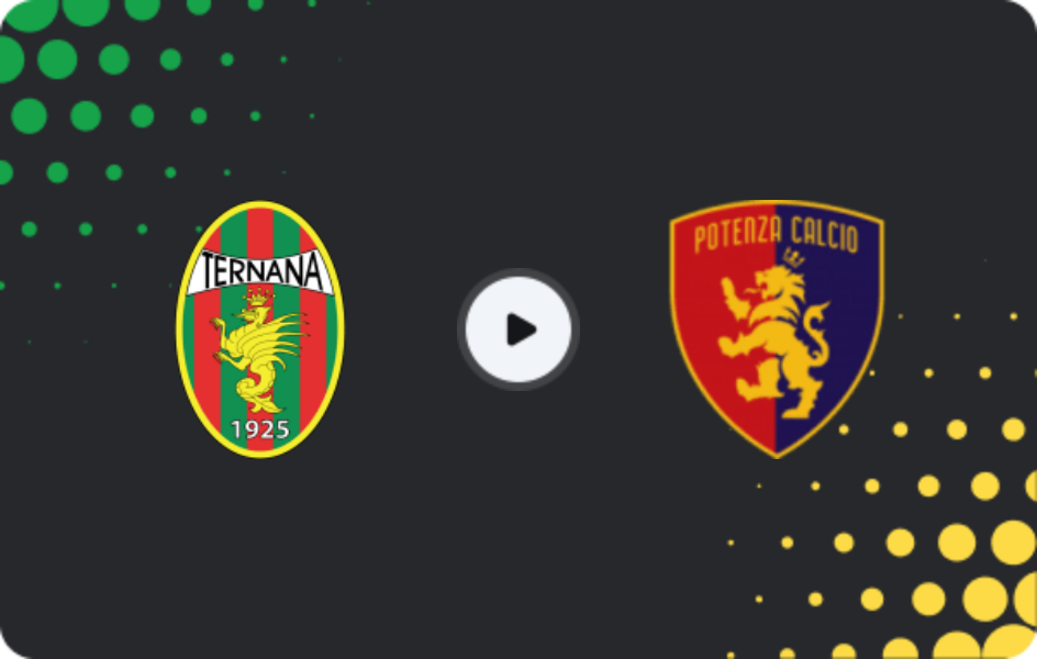 Where to watch Ternana — Potenza, Coppa - Serie C, 14.01.2026
