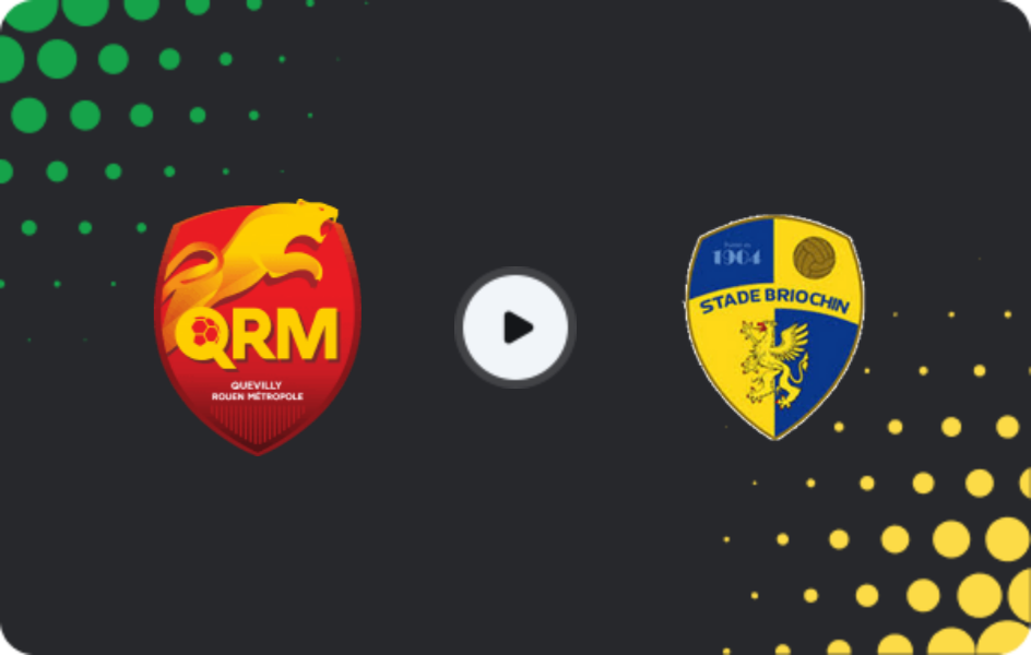 Where to watch Quevilly — Stade Briochin, Championnat National, 16.01.2026