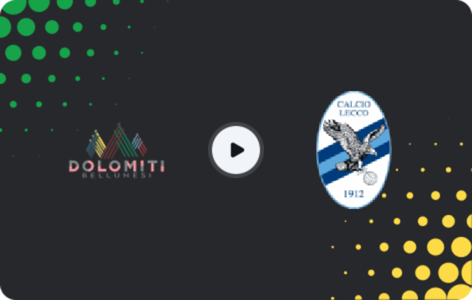 Where to watch Dolomiti Bellunesi — Lecco, Serie C - Girone A, 17.01.2026