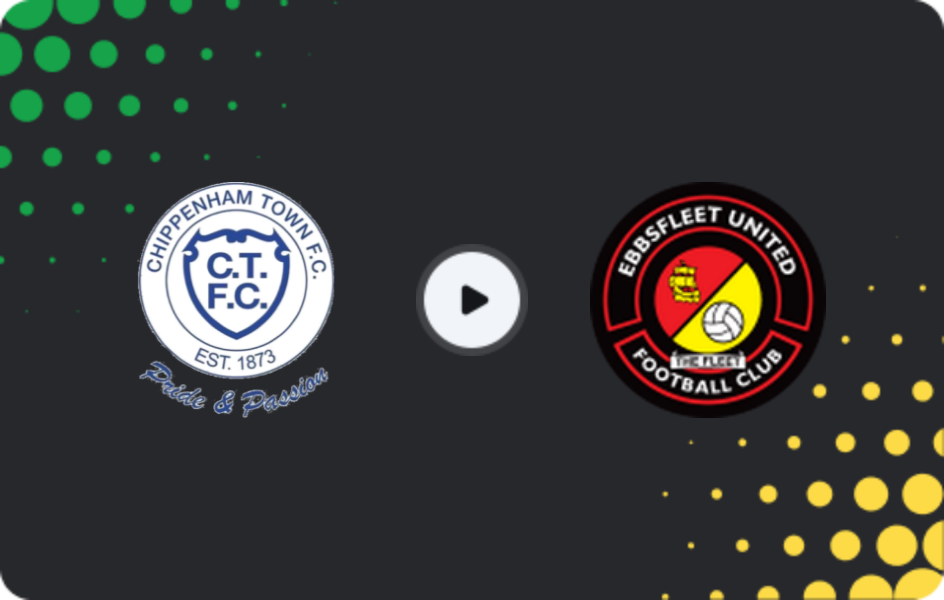 Where to watch Chippenham Town — Ebbsfleet United, National League - South, 17.01.2026