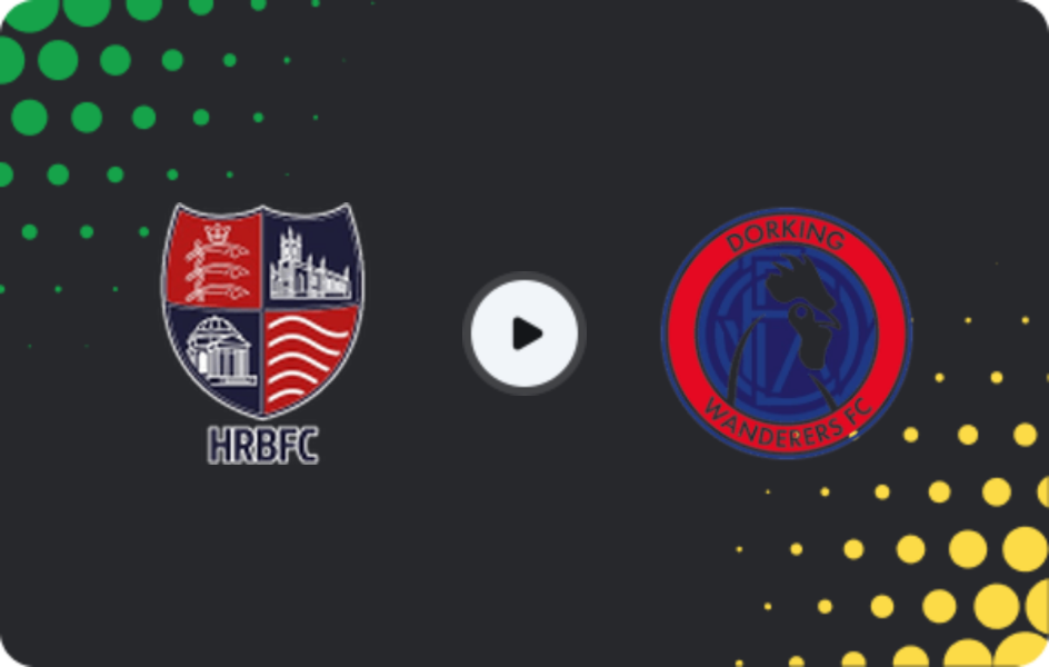 Where to watch Hampton & Richmond — Dorking Wanderers, National League - South, 17.01.2026