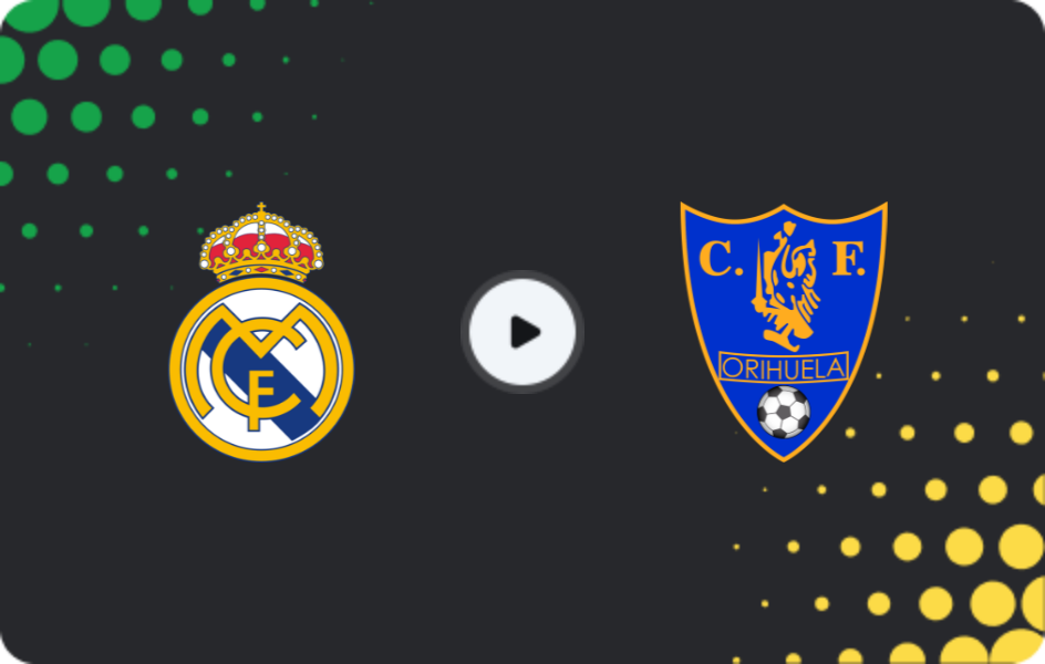 Where to watch Real Madrid III — Orihuela, Segunda Federación - Group 5, 17.01.2026