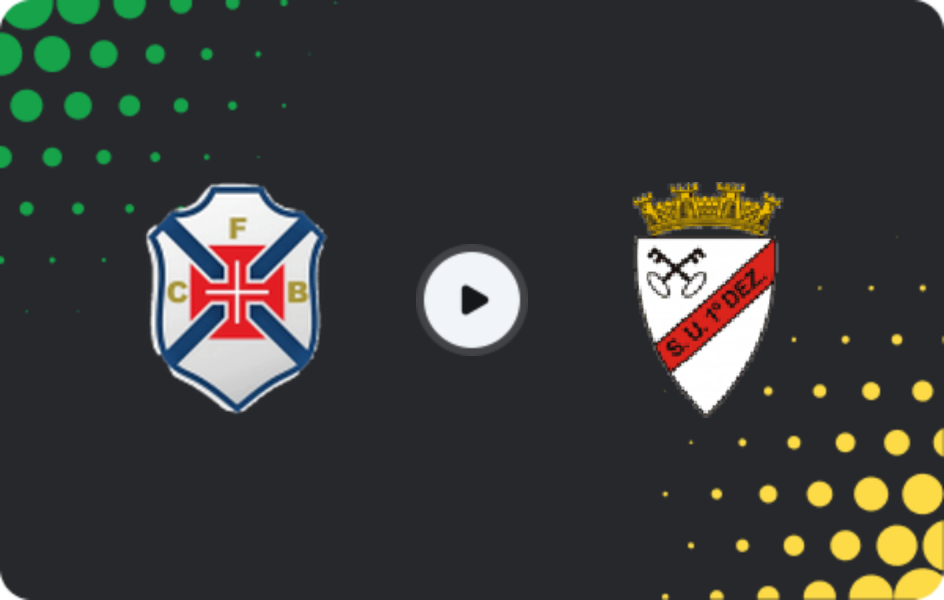 Where to watch CF Os Belenenses — 1º Dezembro, Liga 3, 17.01.2026