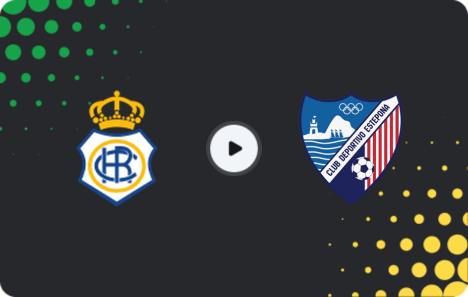 Where to watch Recreativo Huelva — Estepona, Segunda Federación - Group 4, 18.01.2026