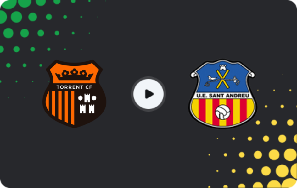 Where to watch Torrent — Sant Andreu, Segunda Federación - Group 3, 18.01.2026