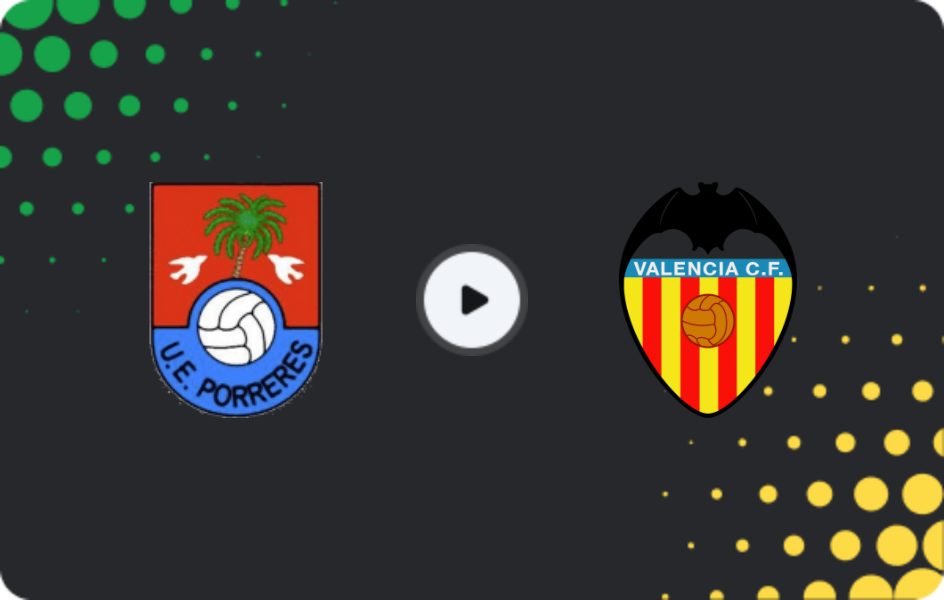 Where to watch Porreres — Valencia II, Segunda Federación - Group 3, 18.01.2026