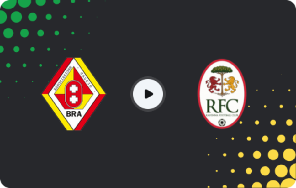 Where to watch Bra — Ravenna, Serie C - Girone B, 18.01.2026