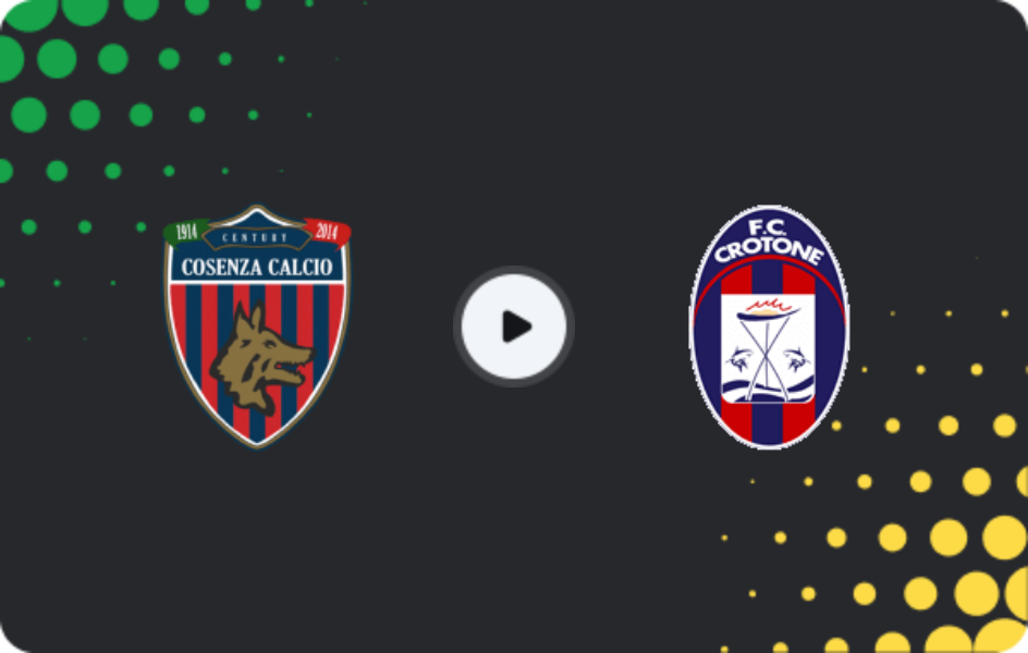 Where to watch Cosenza — Crotone, Serie C - Girone C, 19.01.2026