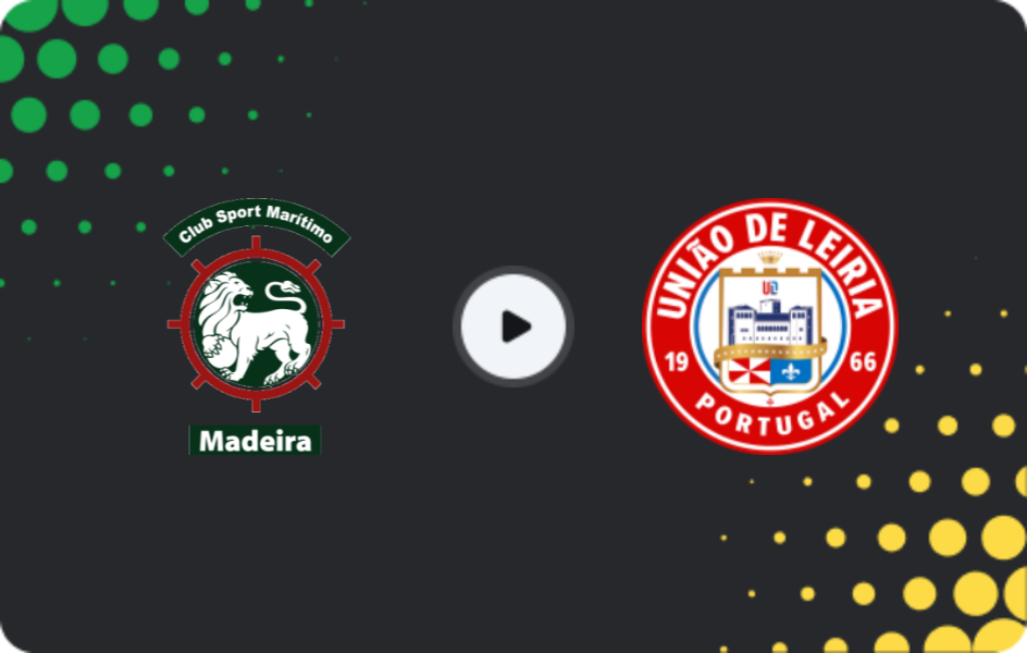 Where to watch Marítimo U23 — União Leiria U23, Liga Revelação U23, 20.01.2026