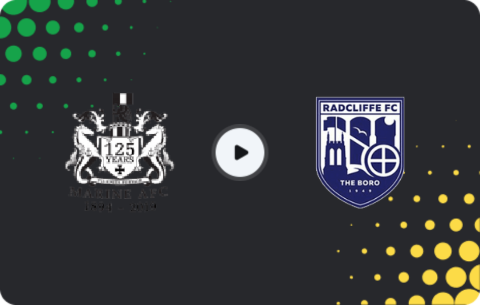 Where to watch Marine — Radcliffe, National League - North, 20.01.2026