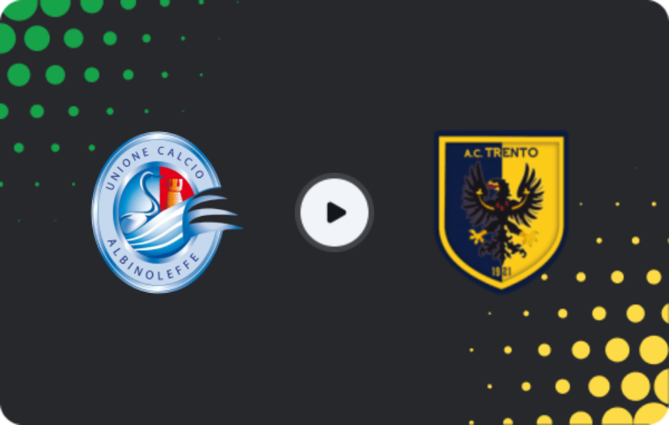 Where to watch Albinoleffe — Trento, Serie C - Girone A, 24.01.2026