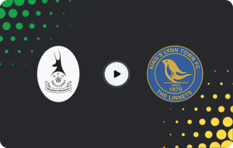 Where to watch AFC Telford United — King's Lynn Town, National League - North, 24.01.2026