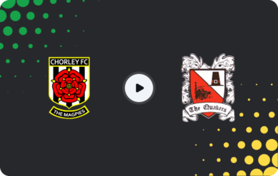 Where to watch Chorley — Darlington 1883, National League - North, 24.01.2026