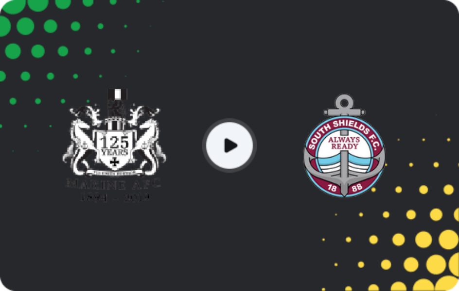 Where to watch Marine — South Shields, National League - North, 24.01.2026