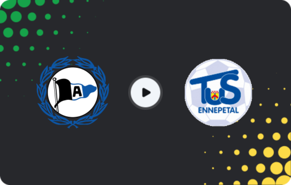 Where to watch Arminia II — Ennepetal, Oberliga - Westfalen, 25.01.2026