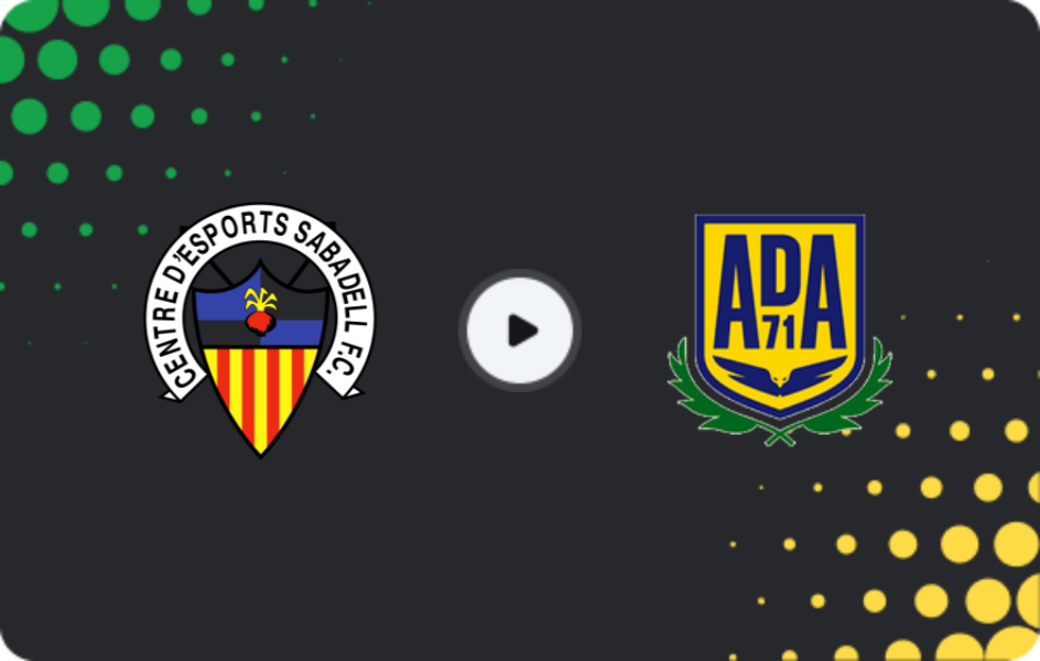 Where to watch Sabadell — Alcorcon, Primera Federación – Group 2, 25.01.2026