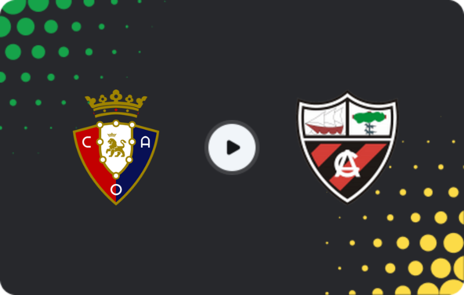Where to watch Osasuna II — Arenas Getxo, Primera Federación – Group 1, 25.01.2026