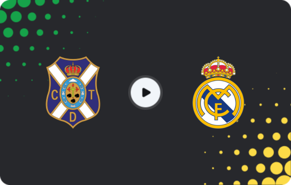 Where to watch Tenerife — Real Madrid II, Primera Federación – Group 1, 25.01.2026