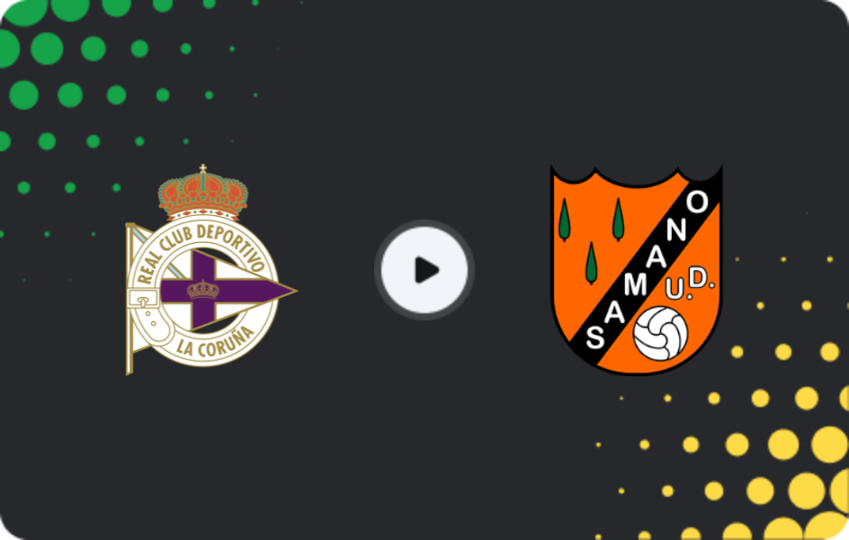 Where to watch Deportivo La Coruña II — Sámano, Segunda Federación – Group 1, 25.01.2026