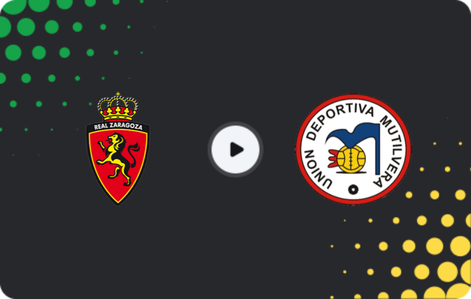 Where to watch Real Zaragoza II — Mutilvera, Segunda Federación - Group 2, 25.01.2026