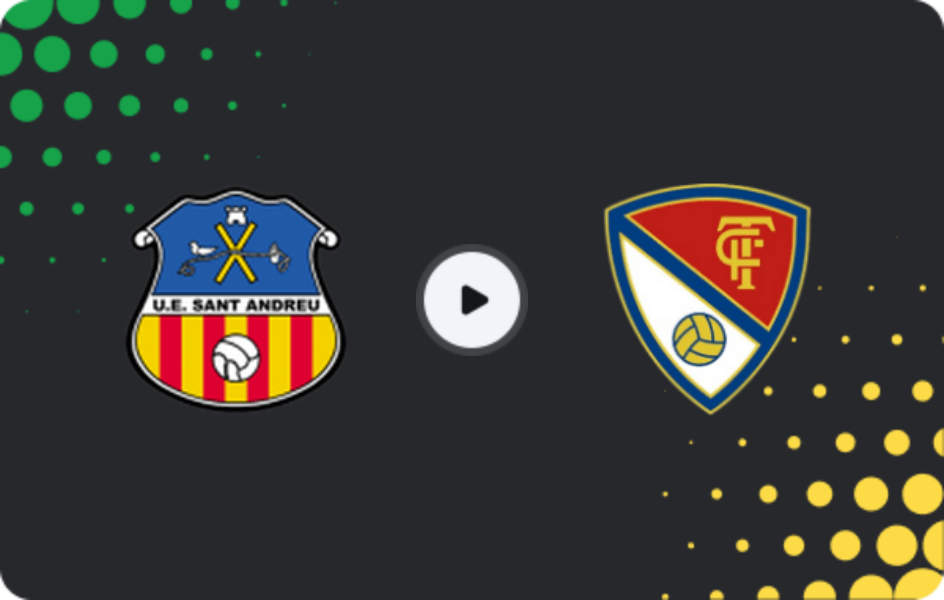 Where to watch Sant Andreu — Terrassa, Segunda Federación - Group 3, 25.01.2026