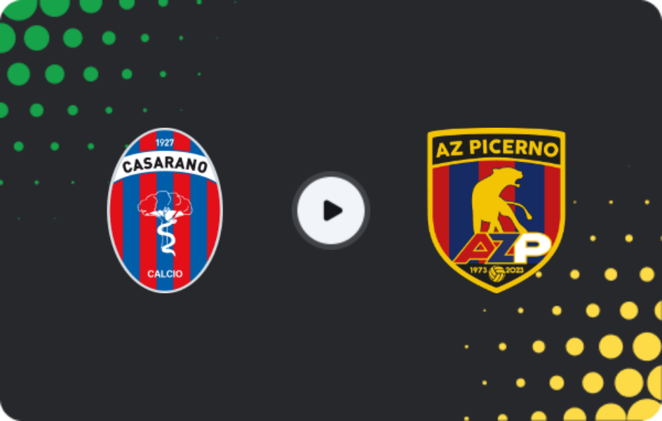 Where to watch Casarano — AZ Picerno, Serie C - Girone C, 24.01.2026
