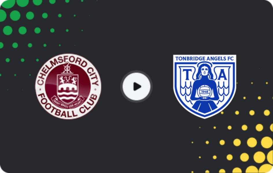 Where to watch Chelmsford City — Tonbridge Angels, National League - South, 26.01.2026