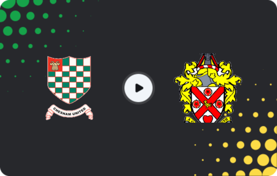 Where to watch Chesham United — AFC Hornchurch, National League - South, 27.01.2026