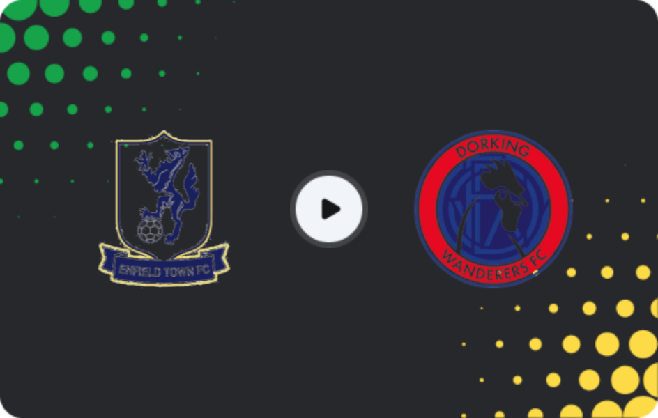 Where to watch Enfield Town — Dorking Wanderers, National League - South, 27.01.2026