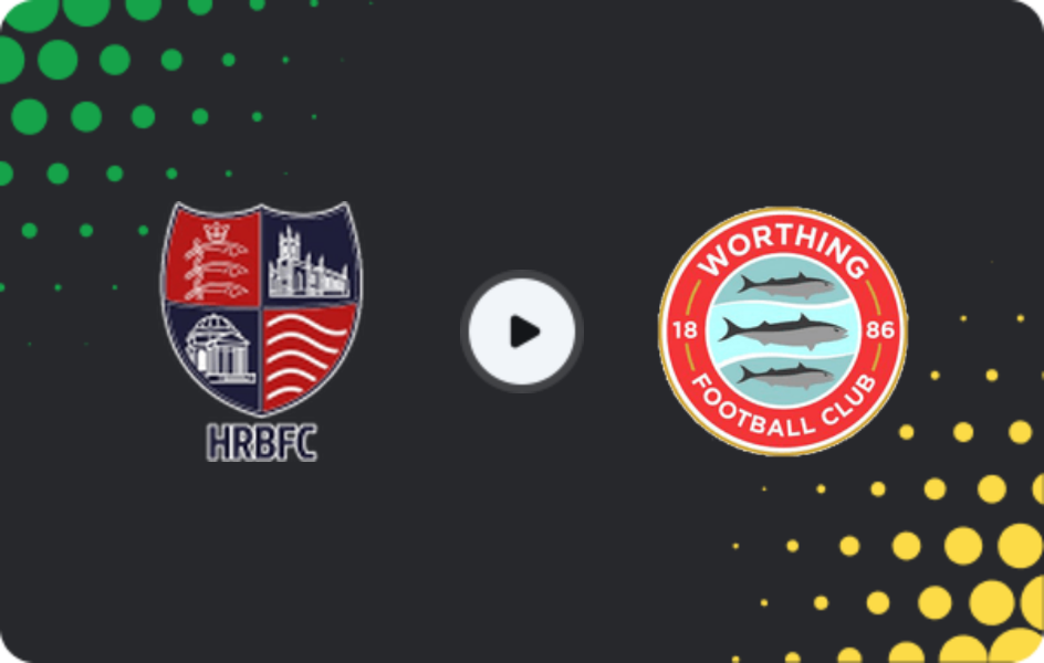 Where to watch Hampton & Richmond — Worthing, National League - South, 27.01.2026
