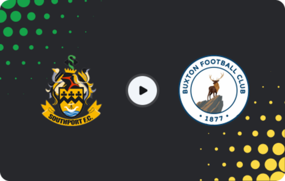 Where to watch Southport — Buxton, National League - North, 27.01.2026