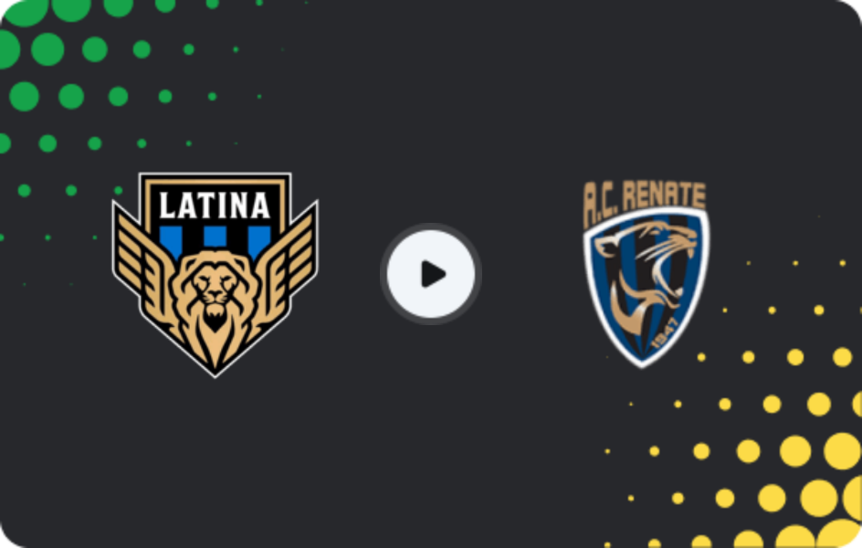 Where to watch Latina — Renate, Coppa - Serie C, 28.01.2026
