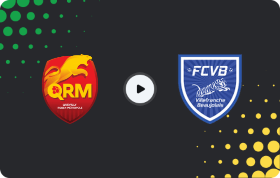 Where to watch Quevilly — Villefranche, Championnat National, 30.01.2026
