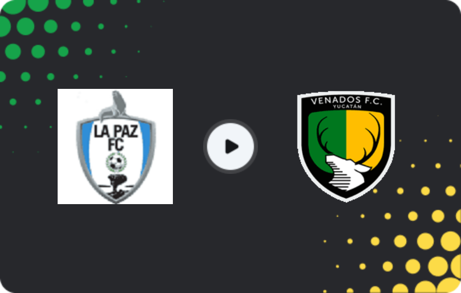 Where to watch CA La Paz — Venados FC, Liga de Expansión MX, 31.01.2026