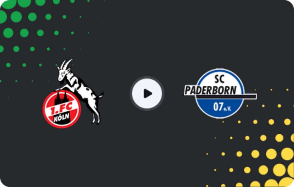 Where to watch Köln II — Paderborn II, Regionalliga - West, 31.01.2026