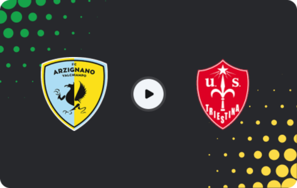 Where to watch Arzignano Valchiampo — Triestina, Serie C - Girone A, 31.01.2026