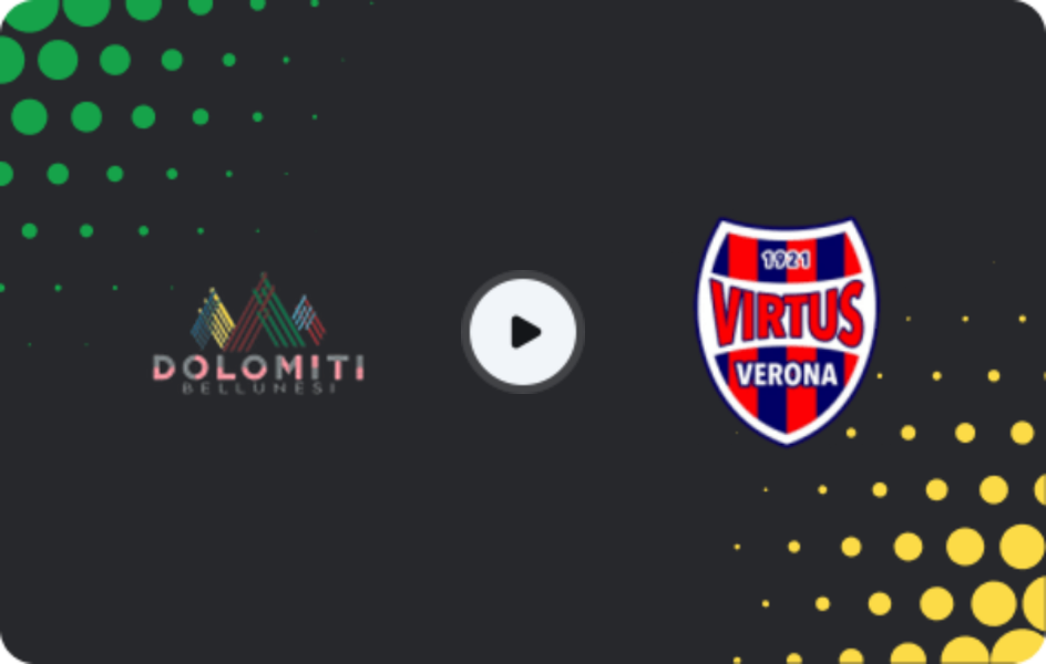 Where to watch Dolomiti Bellunesi — Virtus Verona, Serie C - Girone A, 31.01.2026