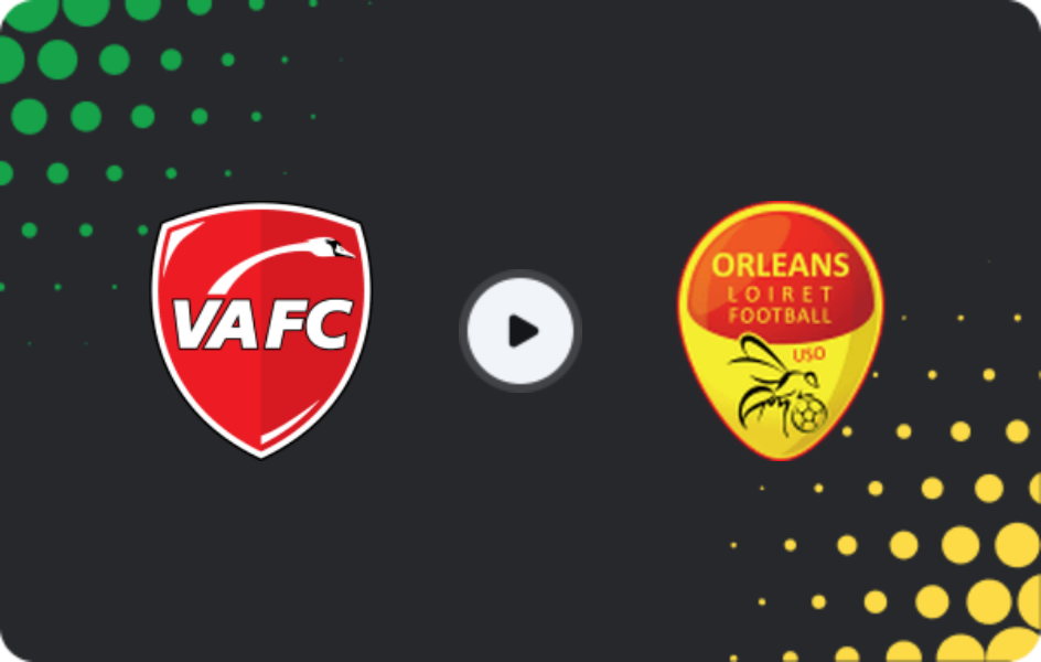 Where to watch Valenciennes — Orleans, Championnat National, 31.01.2026