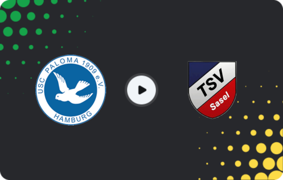 Where to watch Paloma — Sasel, Oberliga - Hamburg, 01.02.2026